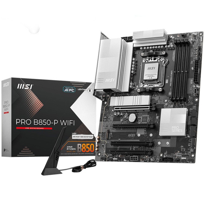 Дънна платка MSI PRO B850-P WIFI, DDR5, Socket AM5