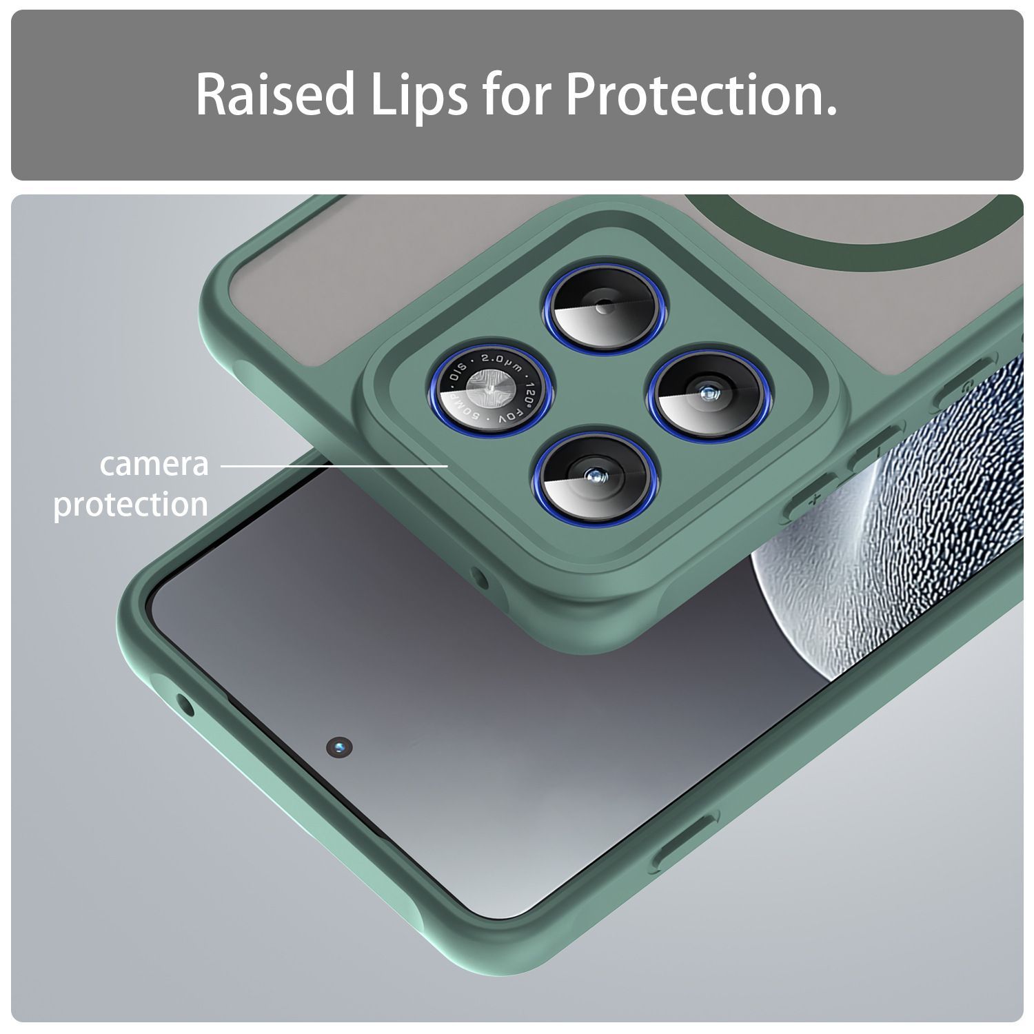 Husa pentru Motorola Edge 70, Compatibila MagSafe, Anti-Shock Protection, TPU, violet