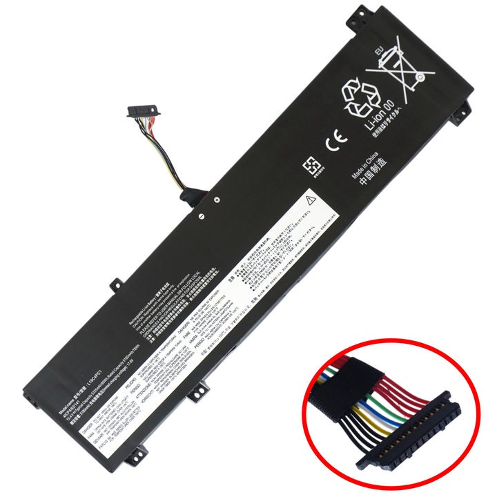 Baterie laptop pentru Lenovo Legion 5-15ARH05H 82B1004TCK 82B10062UK 5-15ARH05 82B5006YGM 82B500GNRK 82B5CTO1WW 5P-15ARH05H 82GU0000UK Y7000P 2020H 82AX0009CD L19L4PC0 5B10W86196 5B10W86195 15.4V 80Wh 5335mAh ( SKU.1-BAT0946 )