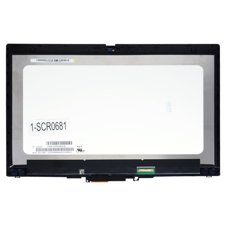 Laptop kijelző 13.3'', 1920x1080 FHD IPS LED, digitalizálóval és kerettel, fényes