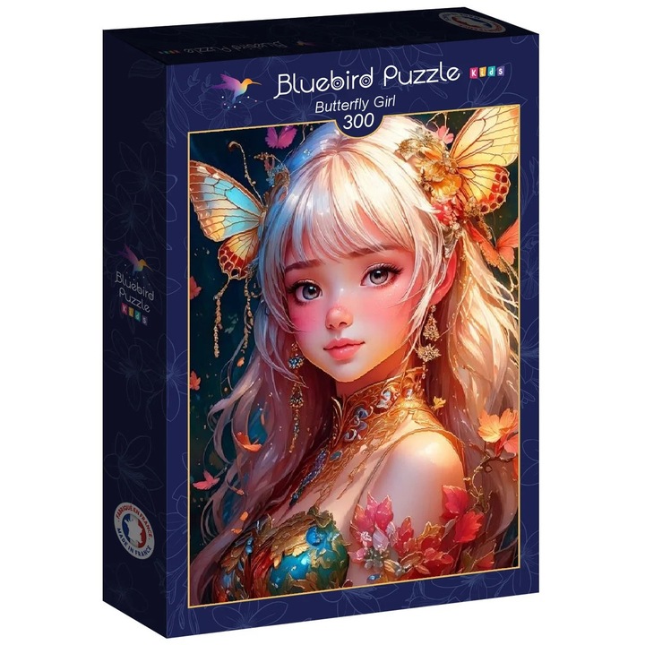 Pillangós lány – 300 darabos puzzle