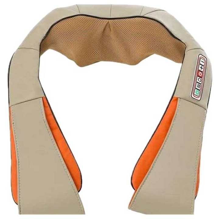 Aparat de masaj 3D Shiatsu, Corp și gât, 6 butoane de control, 12VDC, 220VAC, 24W