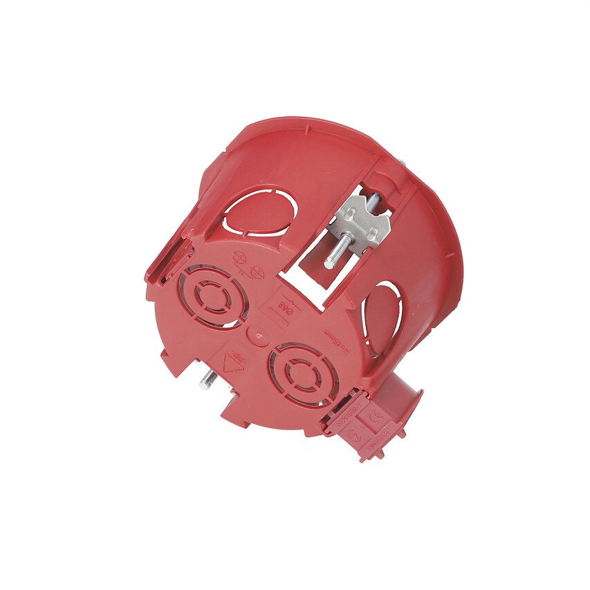 Doza 2 Module Rotunda Ø60x45mm SET ( 10 Bucati) Montaj Incastrat Gips ...