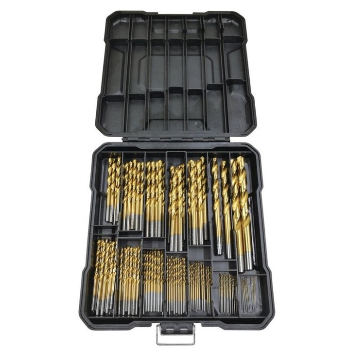 Set burghie 92 piese — set universal de burghie