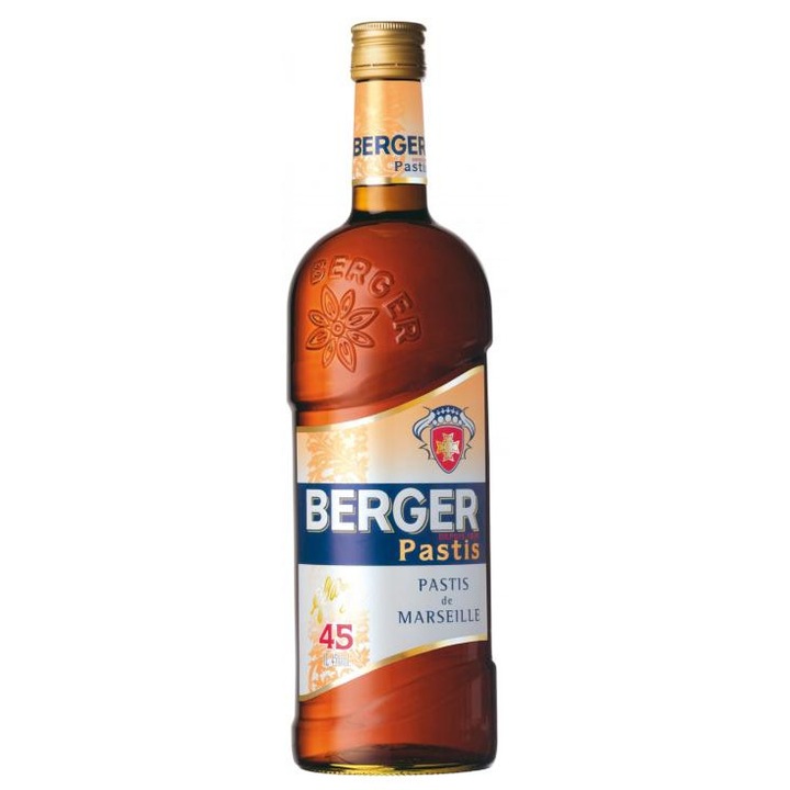 Аперитив Pastis Berger, 0.7 л, 45% алкохол