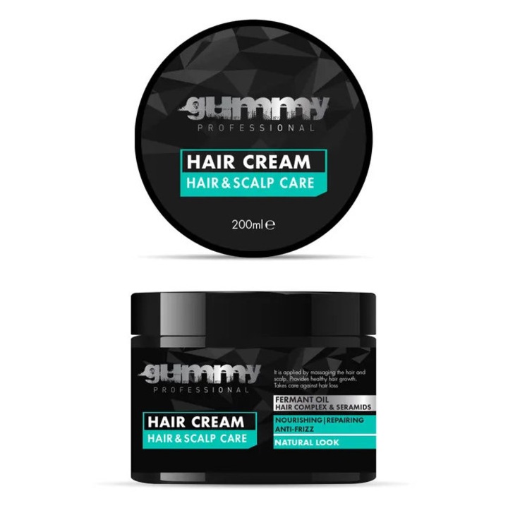 Tratament de par Gummy Professional, crema pentru par degradat, 200 ml, unisex
