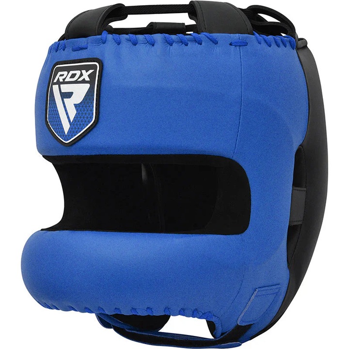Casca box Rdx Apex, cu protectie nas, Bleumarin, XL