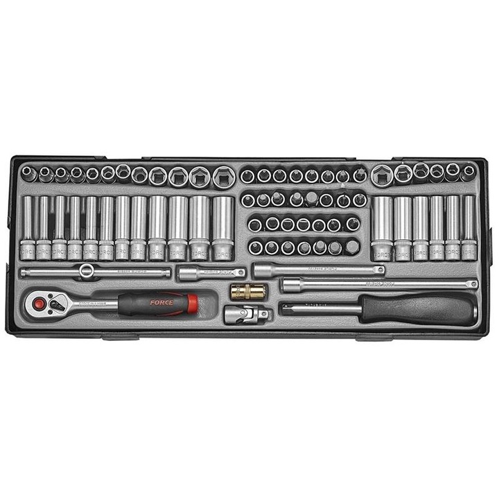 1/4" Set chei tubulare FORCE TOOLS