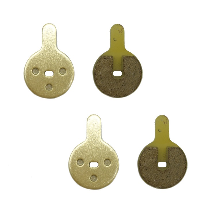 Fem fékbetétek szett, INOPARTS, Kugoo G-Booster / KuKirin G2 PRO / KuKirin G2 MAX, arany, 33, 5x22, 4mm