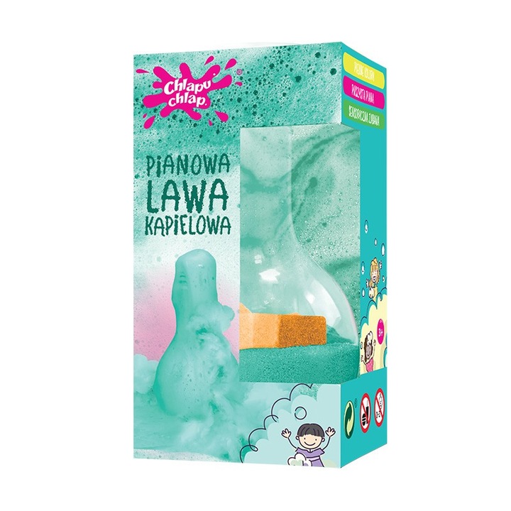 Spuma de baie CHLAPU CHLAP, multicolor, 500g