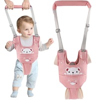 Ham Premergator, Mavio®, Bebelusi 9-24 Luni, Multifunctional, Material Respirabil, Complet Ajustabil si Ergonomic, Suport Inghinal Detasabil, Protectie Spate Parinti, Sistem Siguranta Dublu, Roz