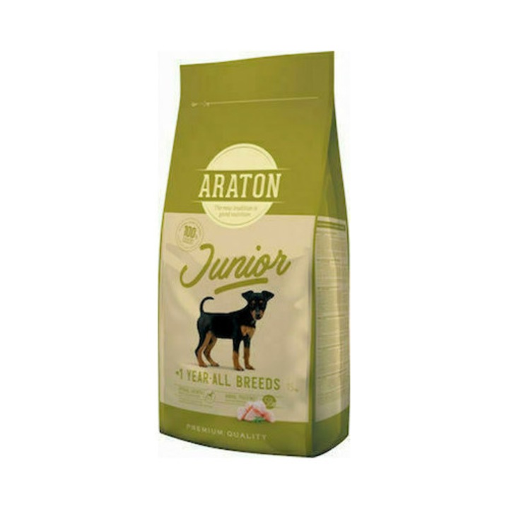 Hrana pentru caini, Araton, pentru caini, cu porumb si pui, 3 kg