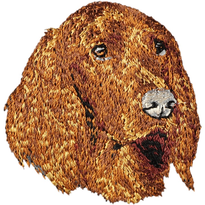 Kutyás folt, Art-Dog, ír szetter, 100 fajta elérhető, színes, változatos méretek