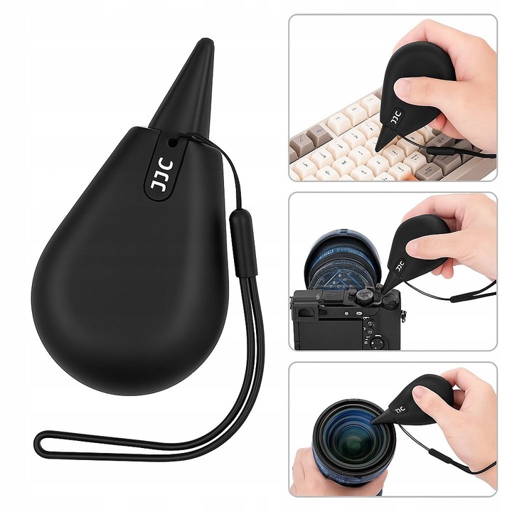 Bec de curățare, JJC, CL-ARSQ, negru, silicon, 100x49x31, 28mm, set