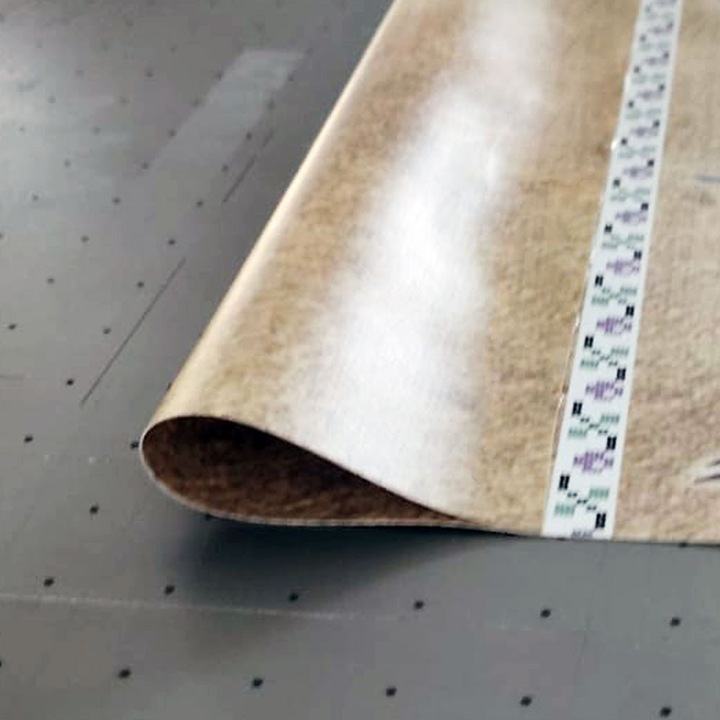 Icoana steag bisericesc, prapor liturgic 130 x 68 cm Sfantul Ilie cu Invierea Domnului PRLI-SFIIN-A