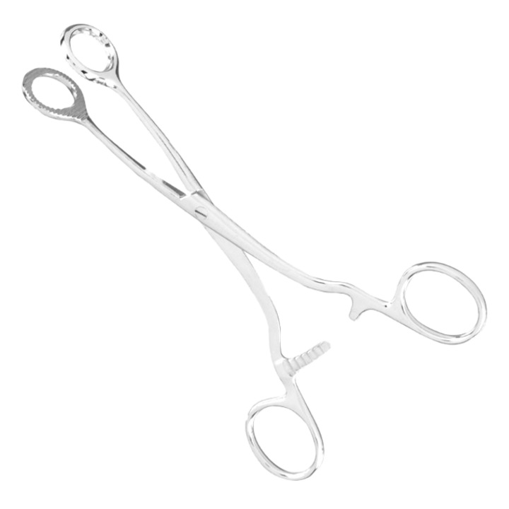 Pensa de prins limba Collin 16 cm PRIMA din otel inoxidabil - Instrument medical pentru ORL, stomatologie si medicina generala