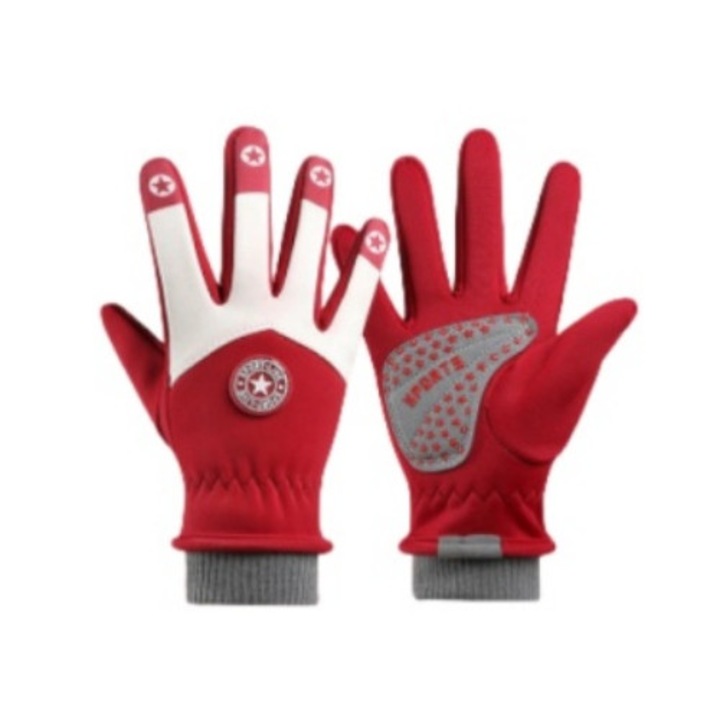 Manusi pentru copii impermeabile antiderapante pentru ciclism, H0006-C2S2