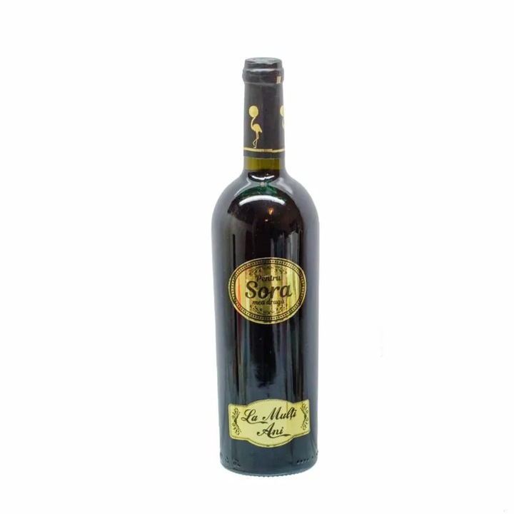 Vin roșu personalizat 0, 75L Poem Design