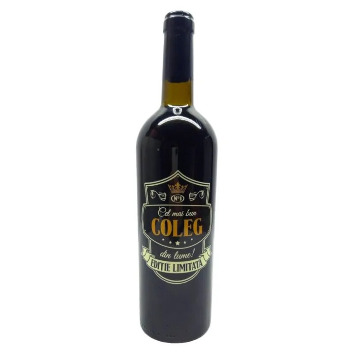 Vin personalizat Poem Design 0, 75L roșu