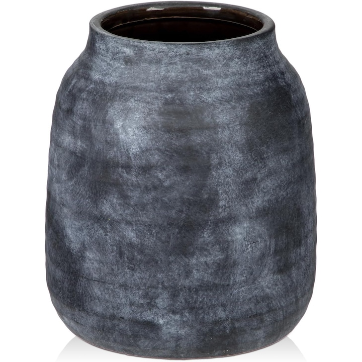 Vaza ceramica mare de pentru flori, vaze inalta de 21 cm, Shabby chic