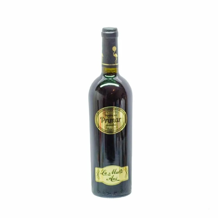Vin personalizat 0, 75L Poem Design, roșu, sticlă