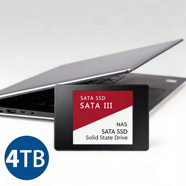 SSD AjieQaQ 4TB 2.5 inch SATA III rosu 560x530MB/s - eMAG.ro