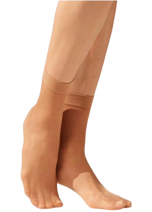 Sosete dama Desu 20 DEN, subtiri, bej, universale