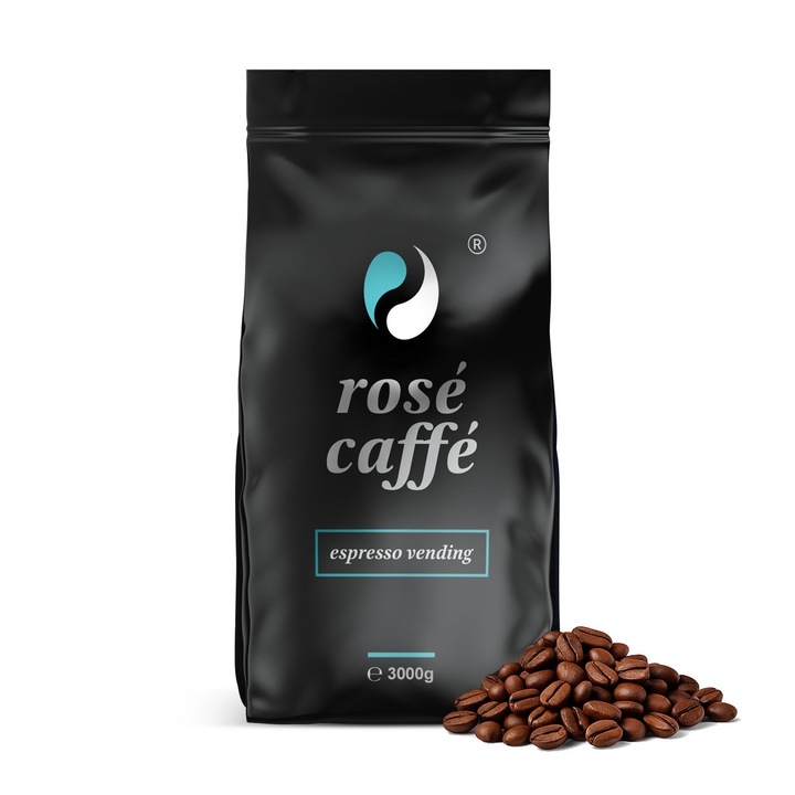 Cafea Boabe Rose Caffe Espresso Vending, 3Kg