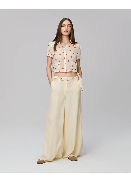 Pantaloni Pilar, Bej