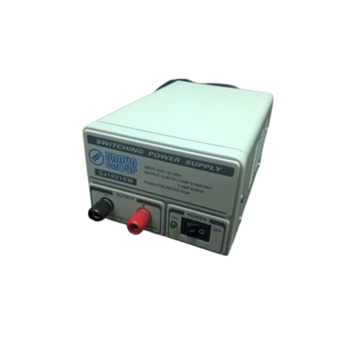 Sursa în comutație Braun Group, 13.8V, 3A, set, alb