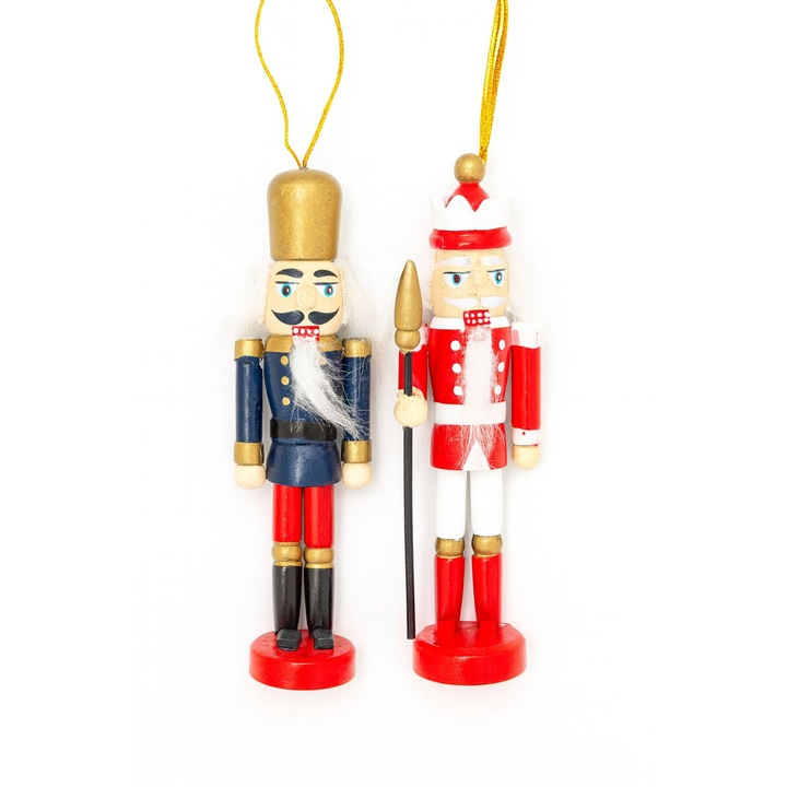 Spargator de nuci, 2 bucati pe set, 13 cm