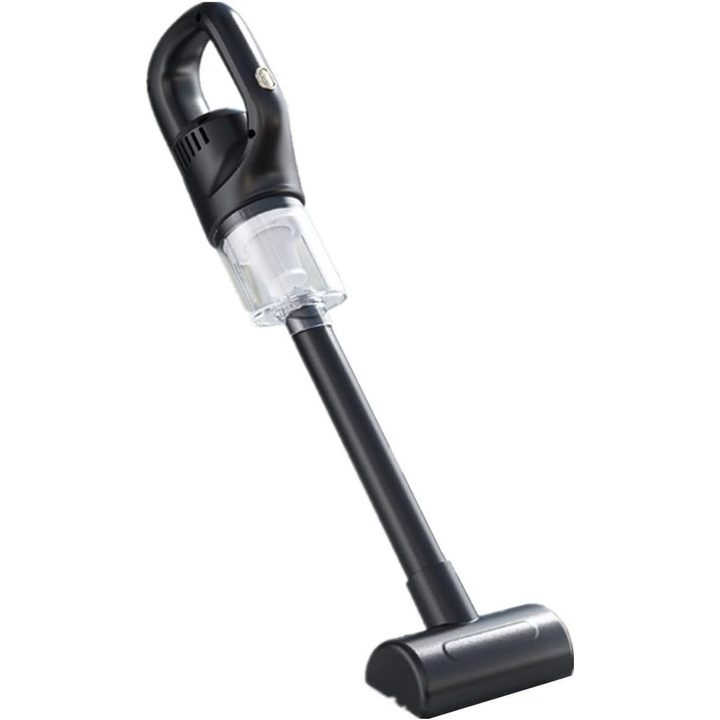 Aspirator Wireless Portabil, 120W, 600 ml, Tub Telescopic, Accesorii Incluse, Incarcare USB