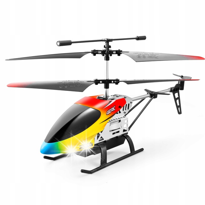 Elicopter RC 4DRC 4D-M5, 2 acumulatori, control de la distanta, metalic, multicolor