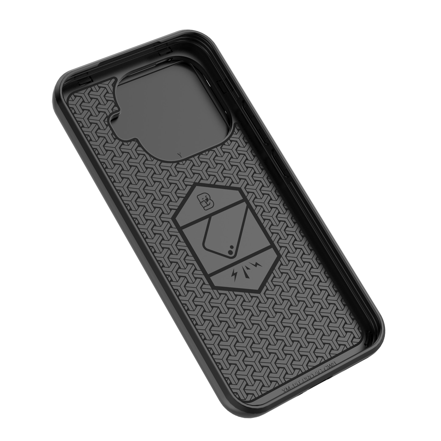 Husa telefon mobil pentru Xiaomi 15T Pro, TPU, suport pivotant 360°, negru