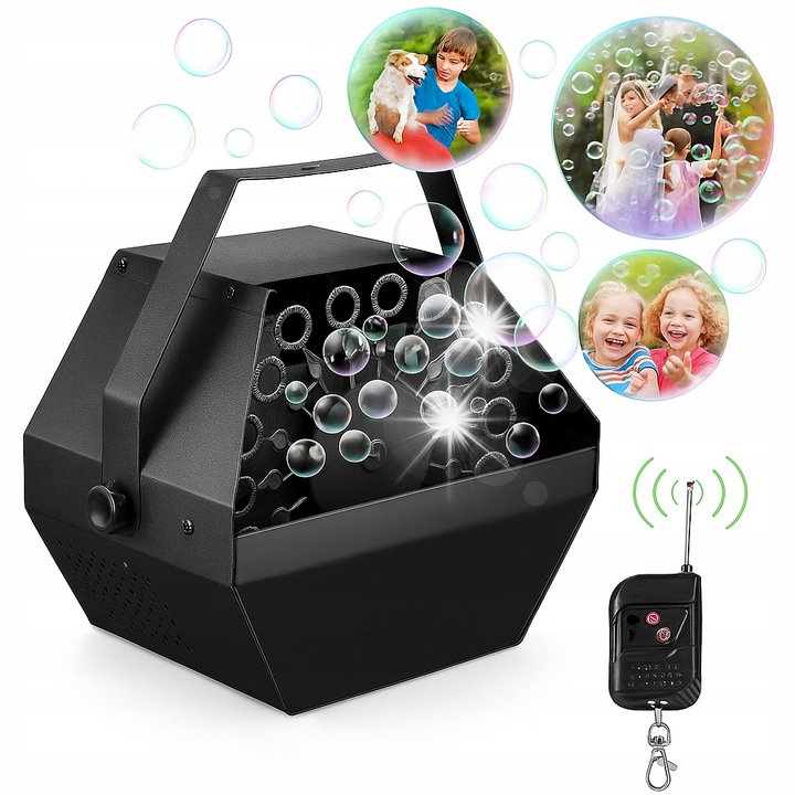 Masina automata de baloane de sapun pentru petreceri copii cu telecomanda