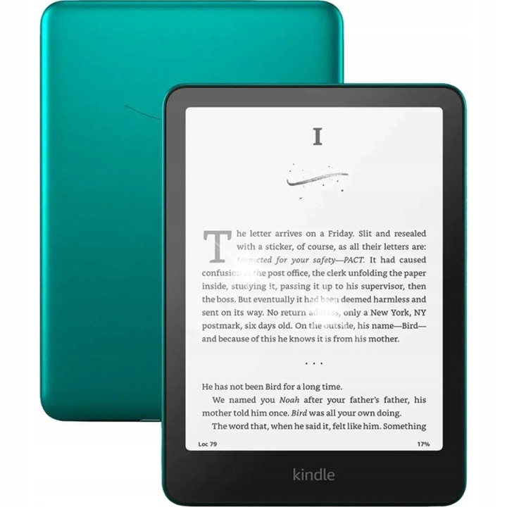 Cititor Ebook Amazon Kindle Paperwhite Signature Edition 32GB 2024 Jade, iluminare adaptiva, rezistent la apa