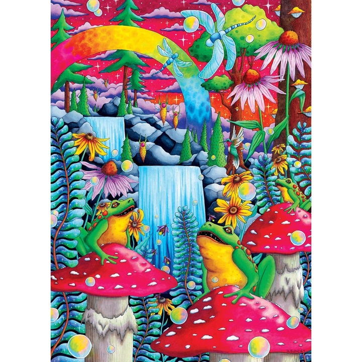 Puzzle 1000 piese Wonderous Worlds Bottled Sunshine