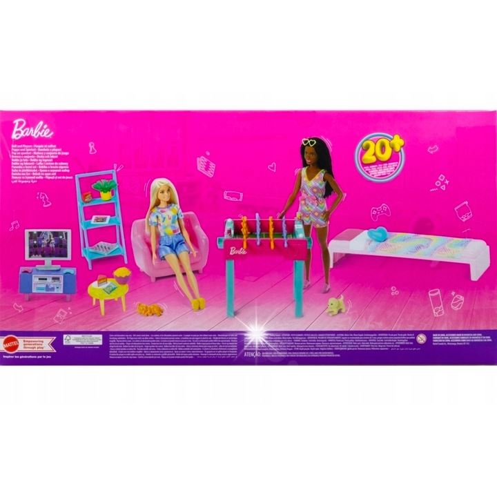 Кукла Барби, комплект с аксесоари, многоцветна, 65 мм