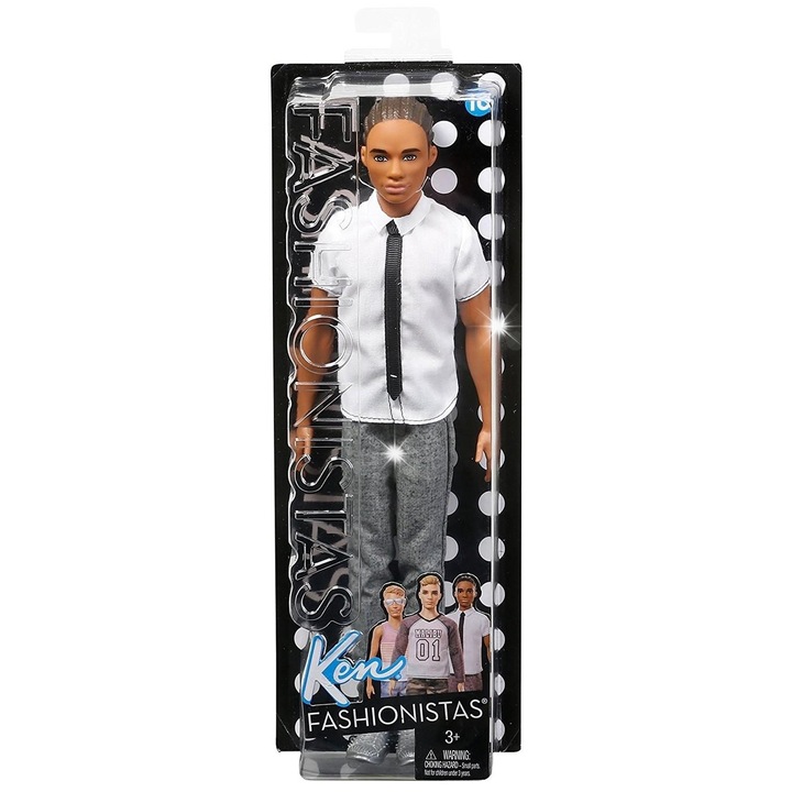Ken Fashionistas baba, Barbie, 30cm, többszínű