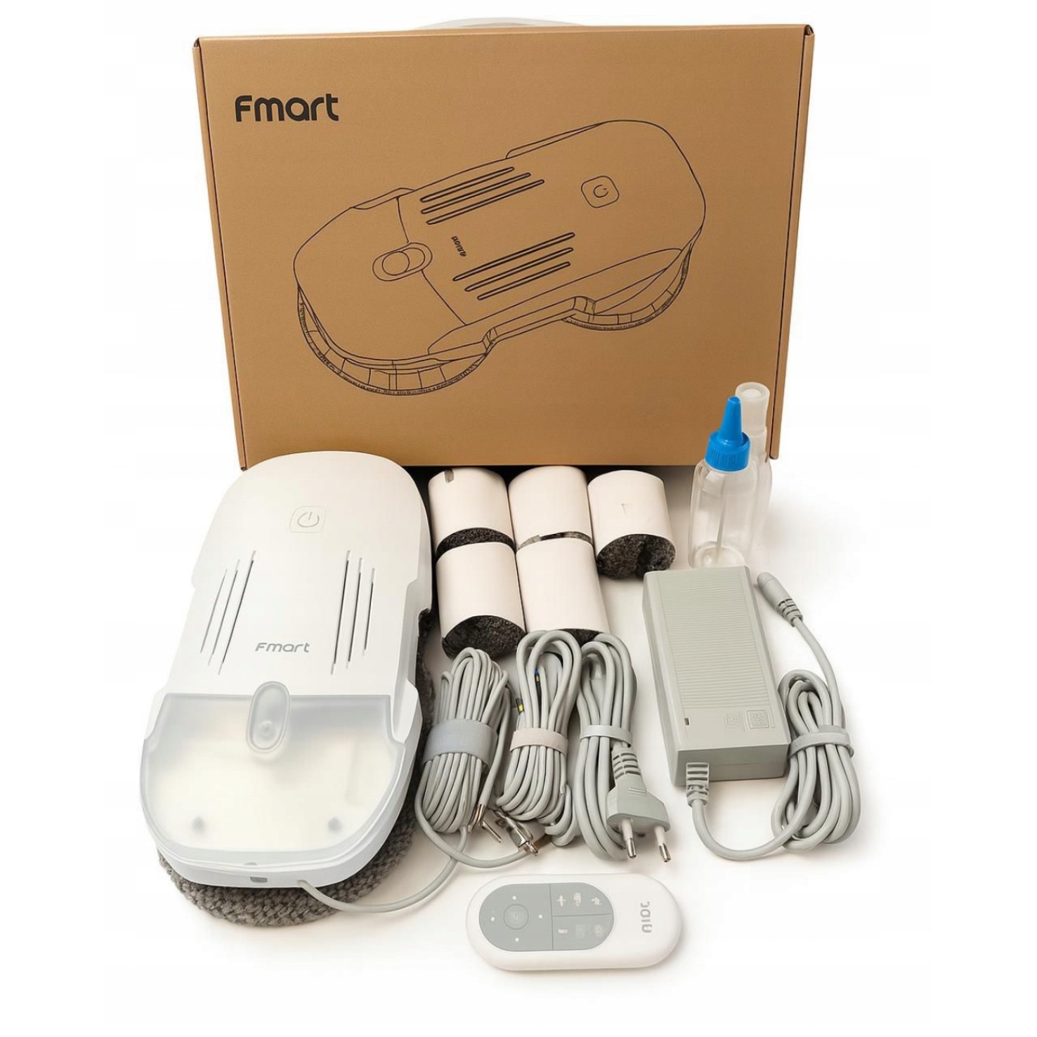 Robot inteligent de curatat geamuri Fmart T10 Pro