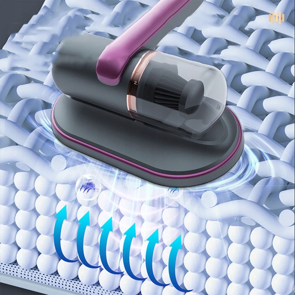 Aspirator, Bedee, fara fir UV-C, 10000Pa, violet, 24x11.5x3.5cm