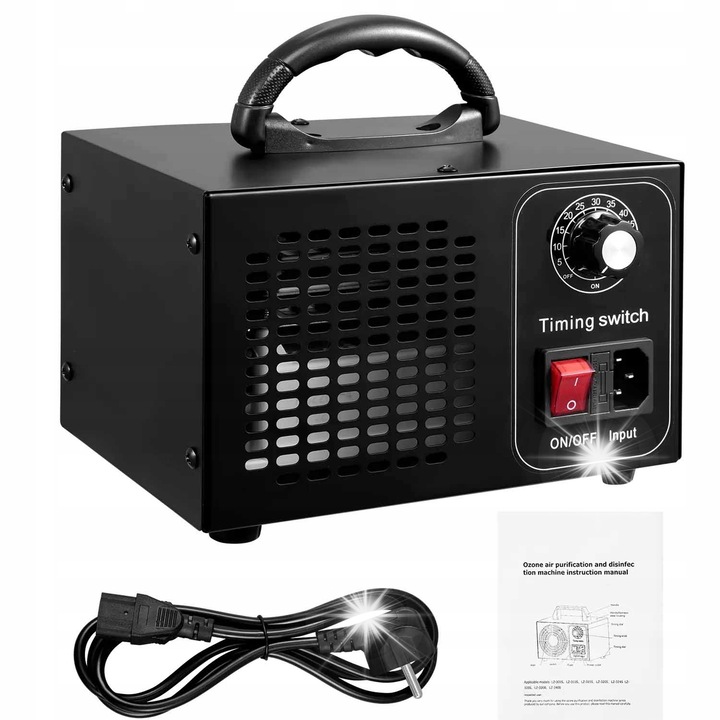 Generator de ozon Bedee, 60000 mg/h, inox, 200x150x190mm