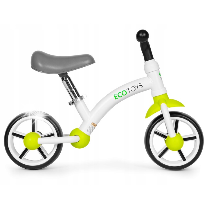 Детски велосипед, bemi trike, EVA колела, регулиране на седалката, зелен