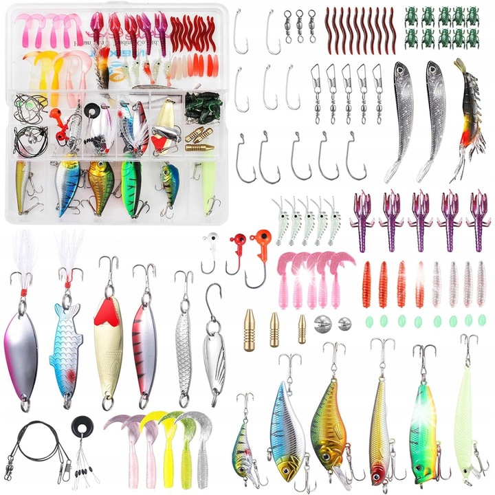 Set momeli artificiale 101 elemente, multicolor