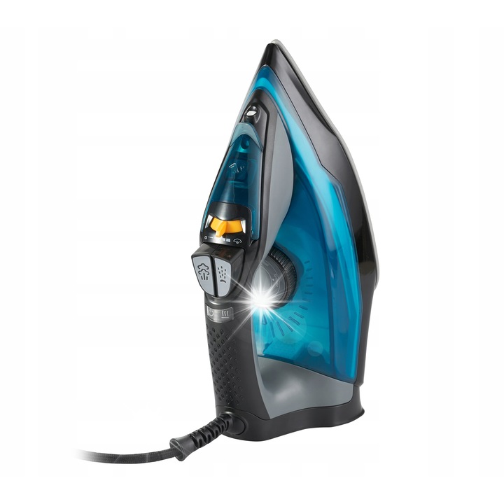 Fier de calcat cu abur Adler AD 5032, 5 functii, 2400W, ceramica, 350ml