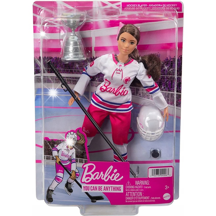 Barbie Hoki játékbaba kiegészítőkkel, 30 cm, lányoknak