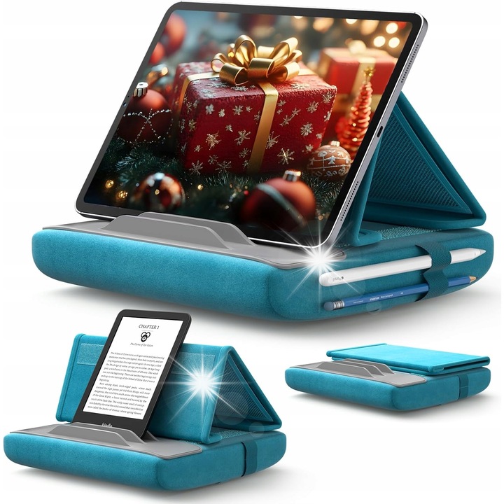 Suport pentru tableta, verde, dimensiuni 4-10,9", design modern, multifunctional