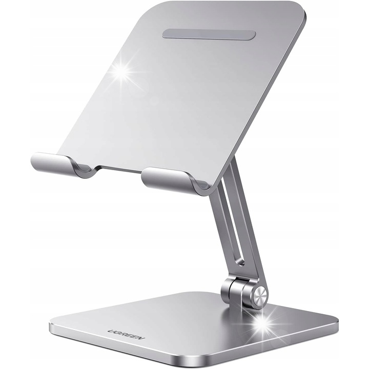 Suport tableta UGREEN antracit, aluminiu, ajustabil, compatibil cu tablete pana la 12,9 inch