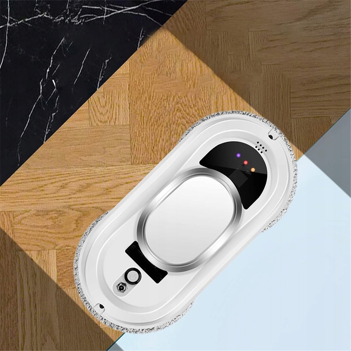 Aspirator robot pentru geamuri, Bedee, 5600PA, alb