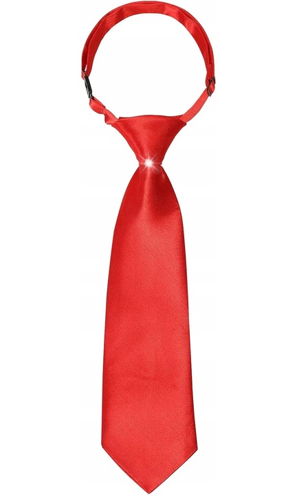 Cravata rosie pentru copii, 36cm, material poliester, usor de utilizat, set de cravate